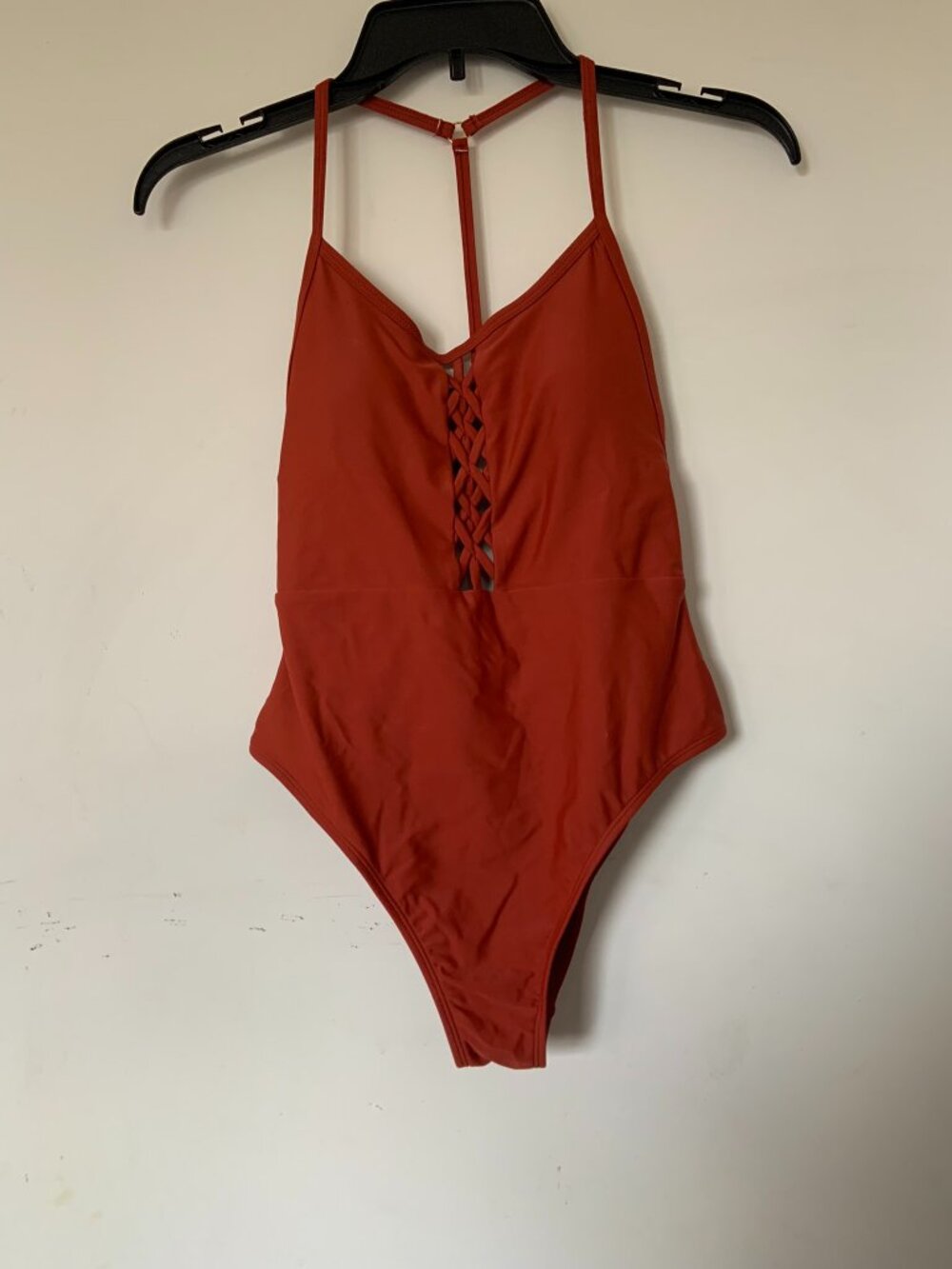One piece swimsuit like new adult small burnt orange/rust Xhilaration